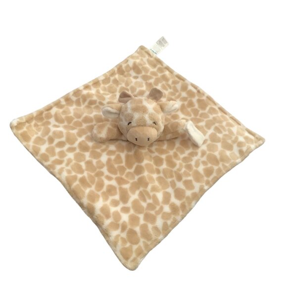 Carters Plush Giraffe Security Blanket 13” Soft Cuddly Lovey Baby Toy Animal - Picture 1 of 5